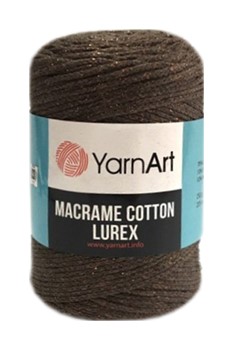 yarn art macrame cotton lurex